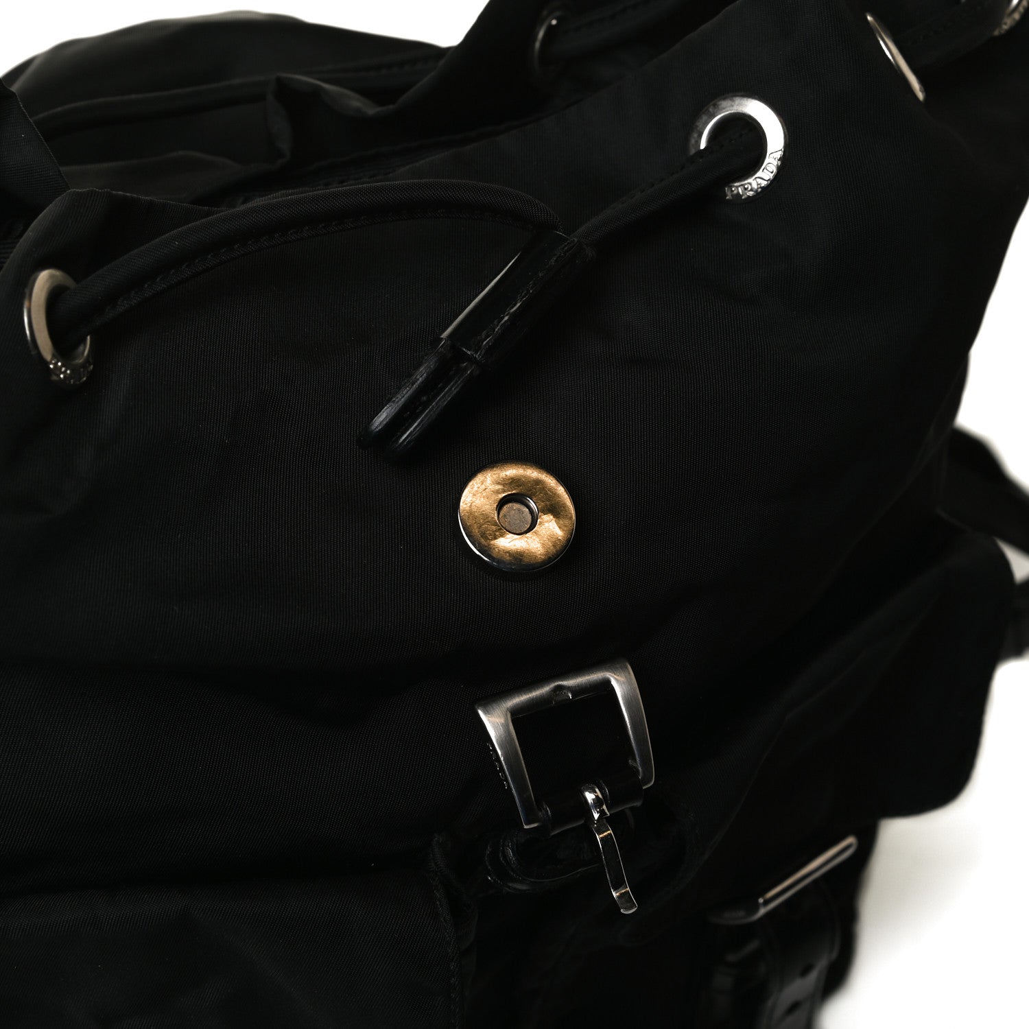 Prada Tessuto Nylon Vela Small Backpack Black 16 of 16