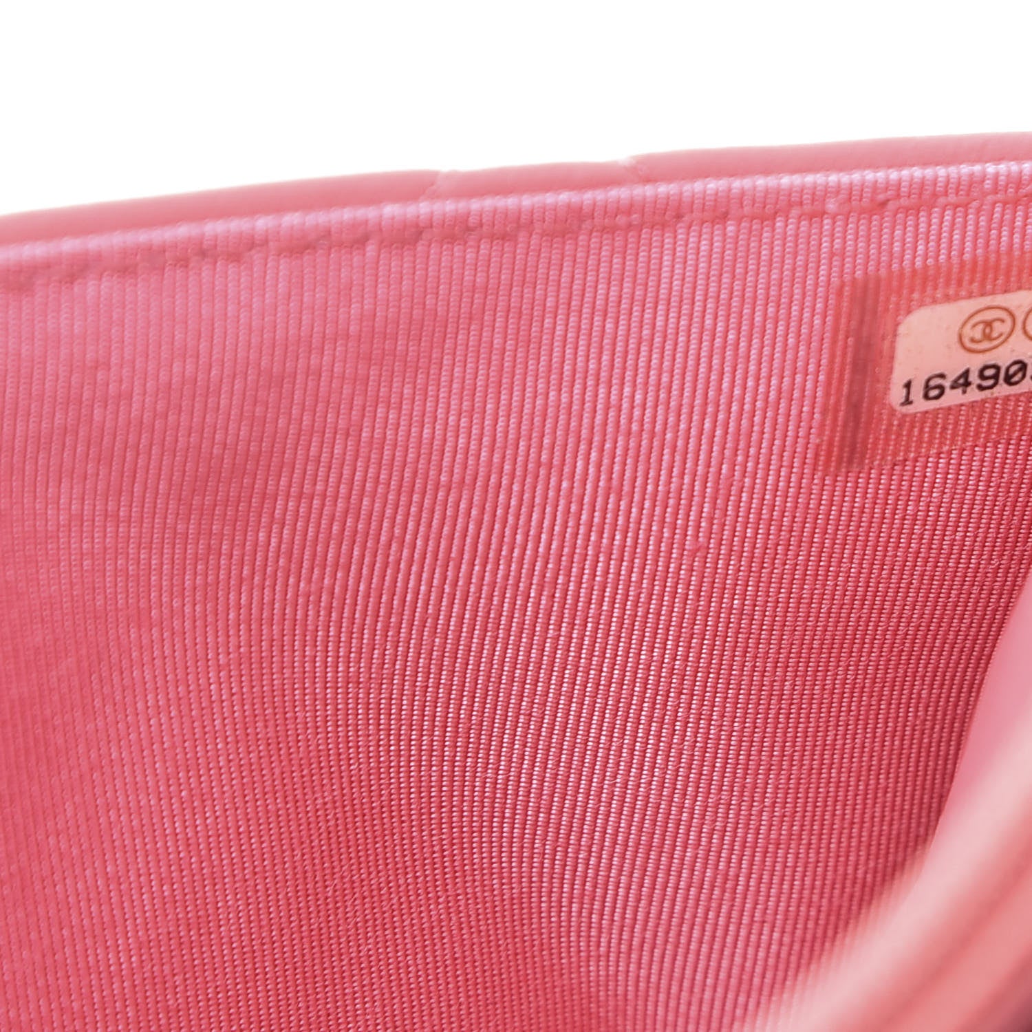 Chanel Lambskin Quilted Wallet On Chain WOC Pink 9 of 11