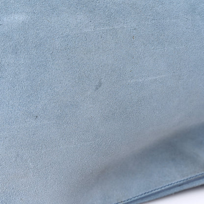 Celine Suede Supple Grained Calfskin Medium Big Bag Slate Blue 13 of 22