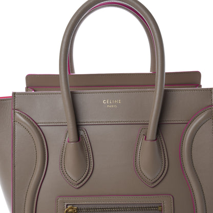 Celine Palmelato Calfskin Micro Luggage Beige 11 of 11