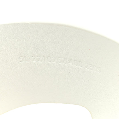 Hermes Calfskin Cork Eze 30 Sandals 40 White 8 of 8