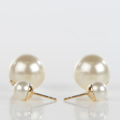 Christian Dior Pearl Mise En Dior Tribal Earrings 3 of 6