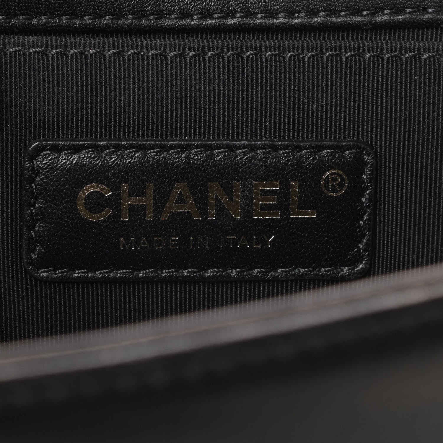 Chanel Lambskin Quilted Medium Boy Flap Black 6 of 11