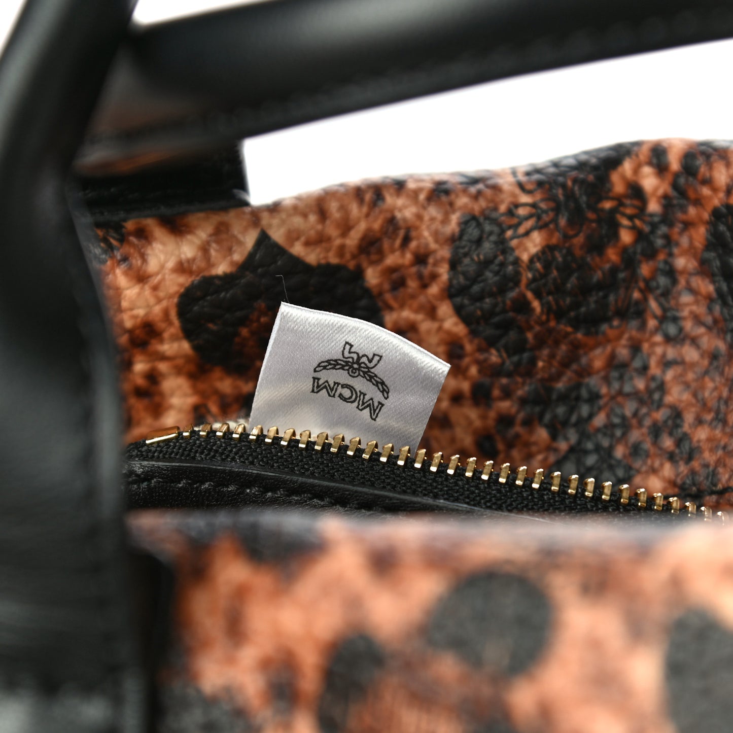 Leopard Print Studded Mini Keana Boston