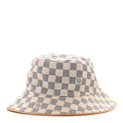 Louis Vuitton Damier Azur Bob Hat S 1 of 7