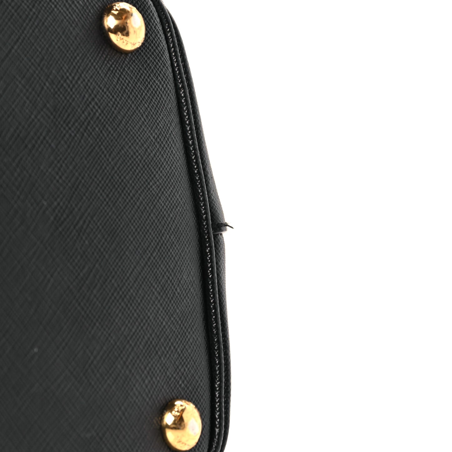 Saffiano Medium Galleria Double Zip Tote Black