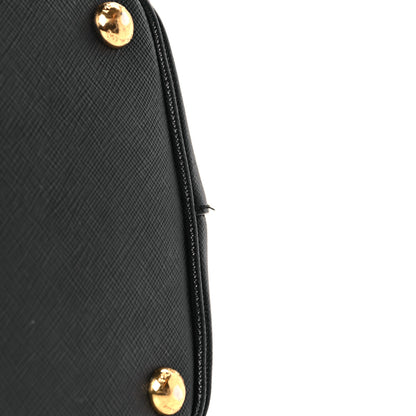 Prada Saffiano Medium Galleria Double Zip Tote Black 10 of 10