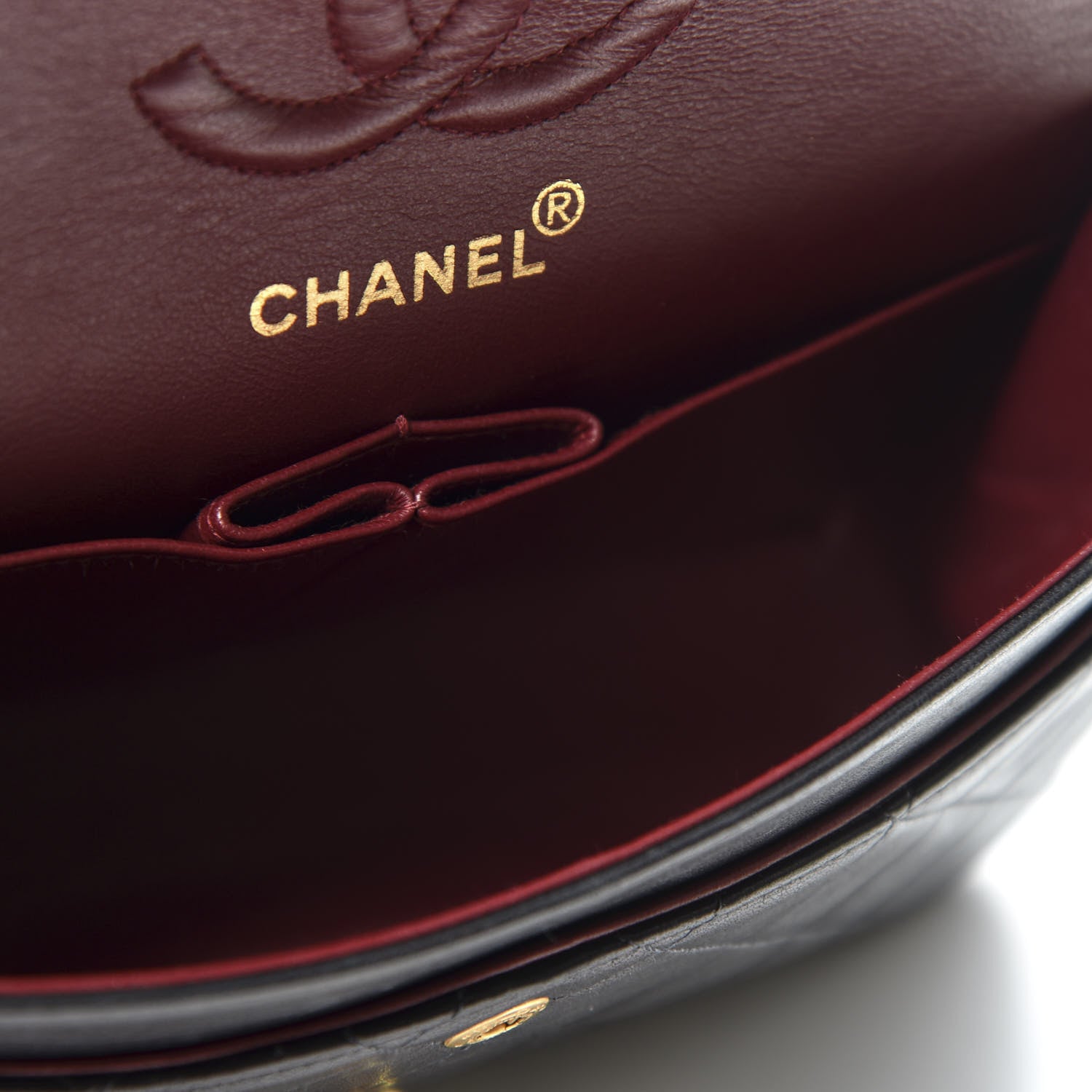 Chanel Lambskin Quilted Small Double Flap Black 4 of 11