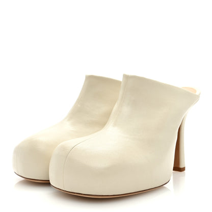 Bottega Veneta Stretch Nappa The Bold Mules 38 Wax 2 of 8