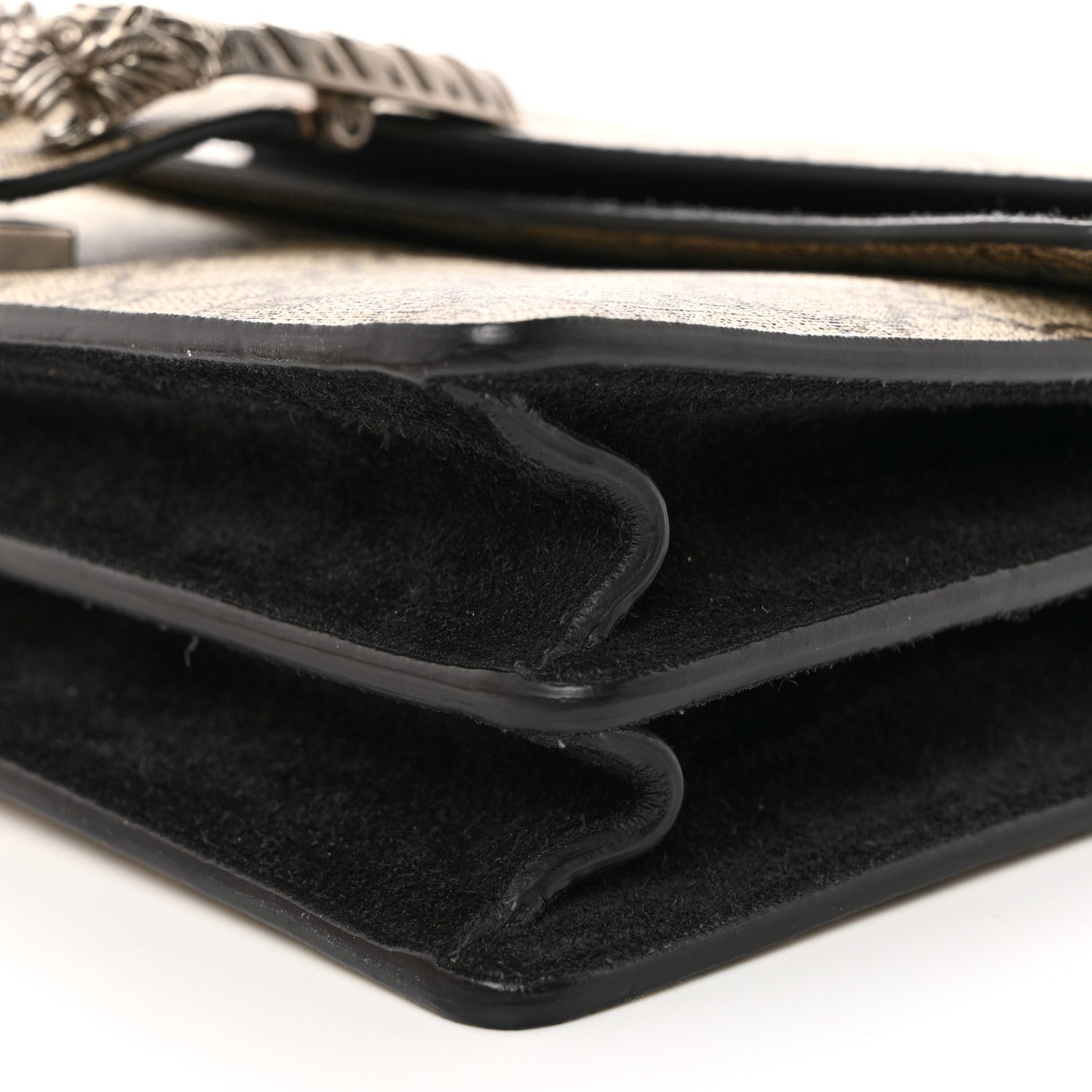 Gucci GG Supreme Monogram Small Dionysus Shoulder Bag Black 10 of 10