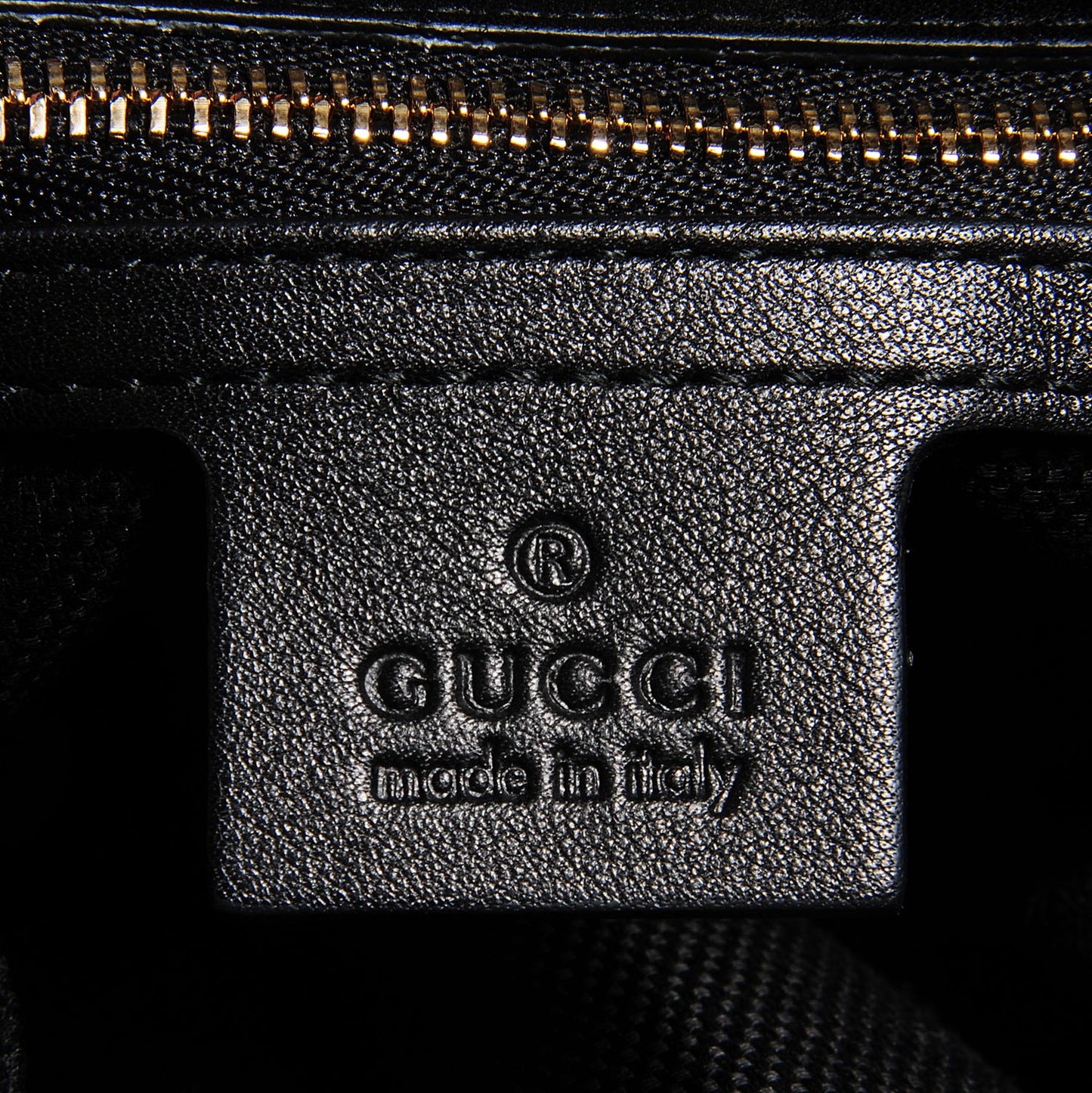 Patent Medium Soho Chain Shoulder Bag Black