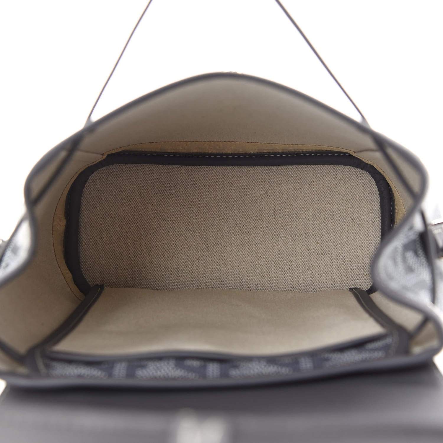 Goyard Goyardine Calfskin Mini Alpin Backpack Grey 6 of 8