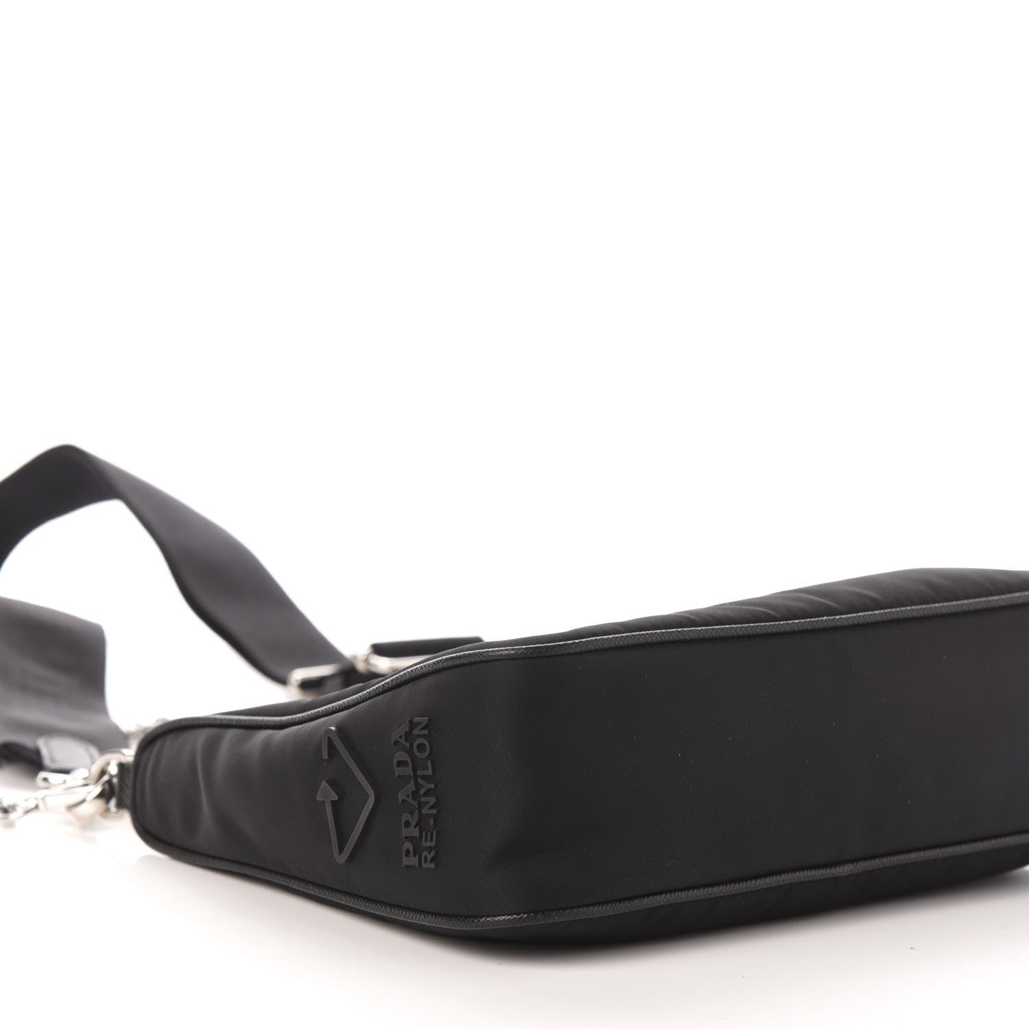 Prada Nylon Re-Edition 2005 Shoulder Bag Black 9 of 13