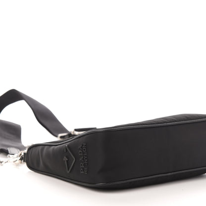 Prada Nylon Re-Edition 2005 Shoulder Bag Black 9 of 13