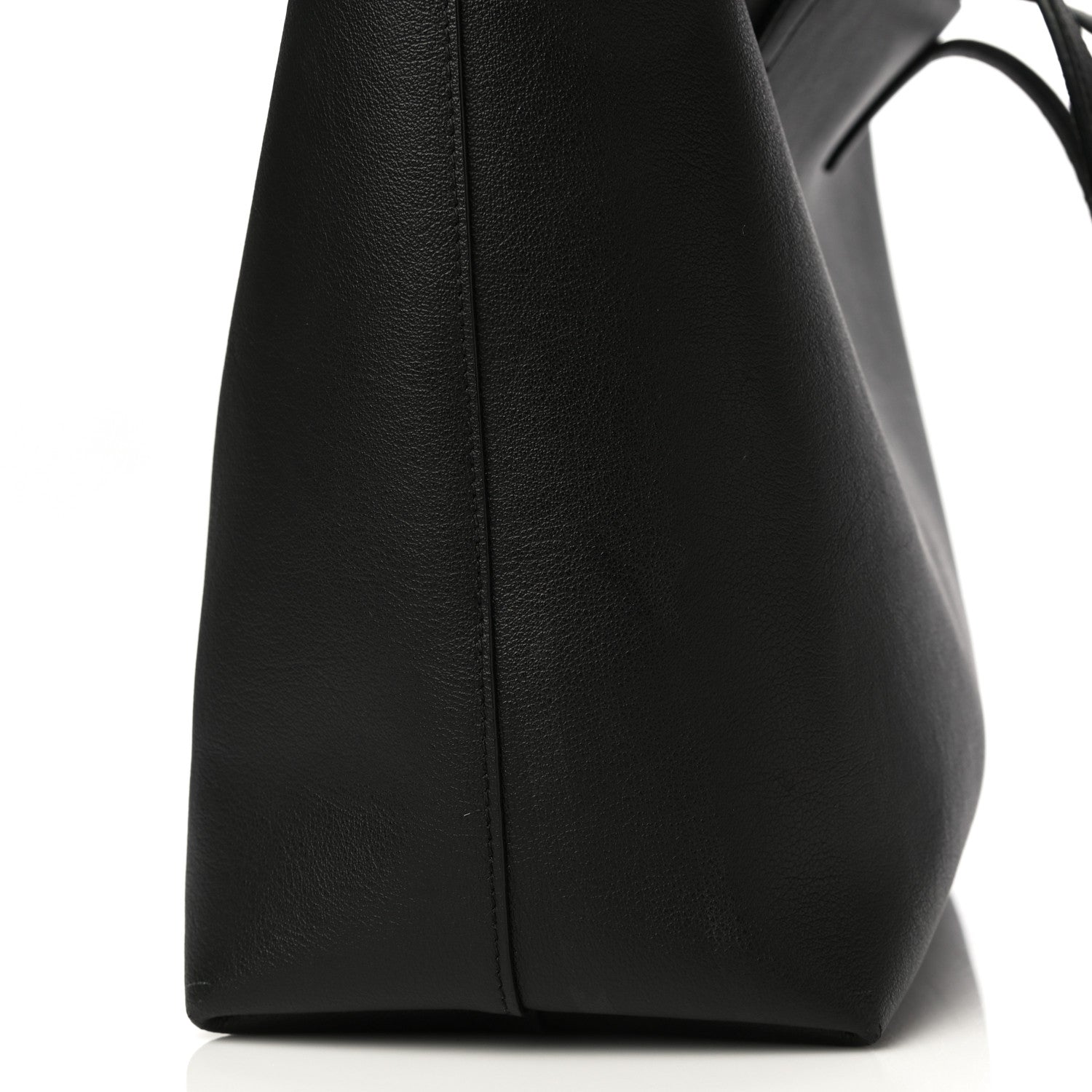 Saint Laurent Calfskin Large Shopping Tote Black 22 of 23