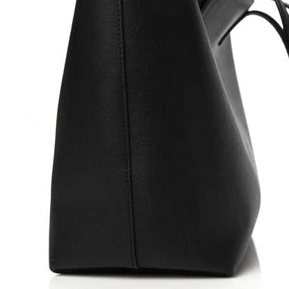 Saint Laurent Calfskin Large Shopping Tote Black 22 of 23