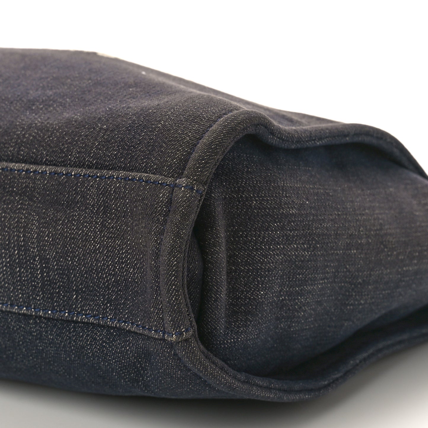 Canvas Mini Deauville Tote Denim Blue
