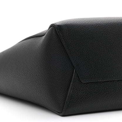 Celine Soft Grained Calfskin Small Sangle Bucket Bag Black 8 of 9