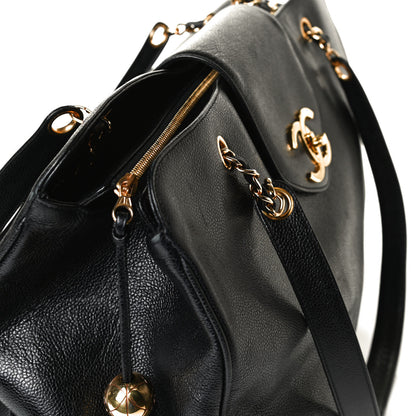 Chanel Caviar XL Weekender Bag Black 18 of 24