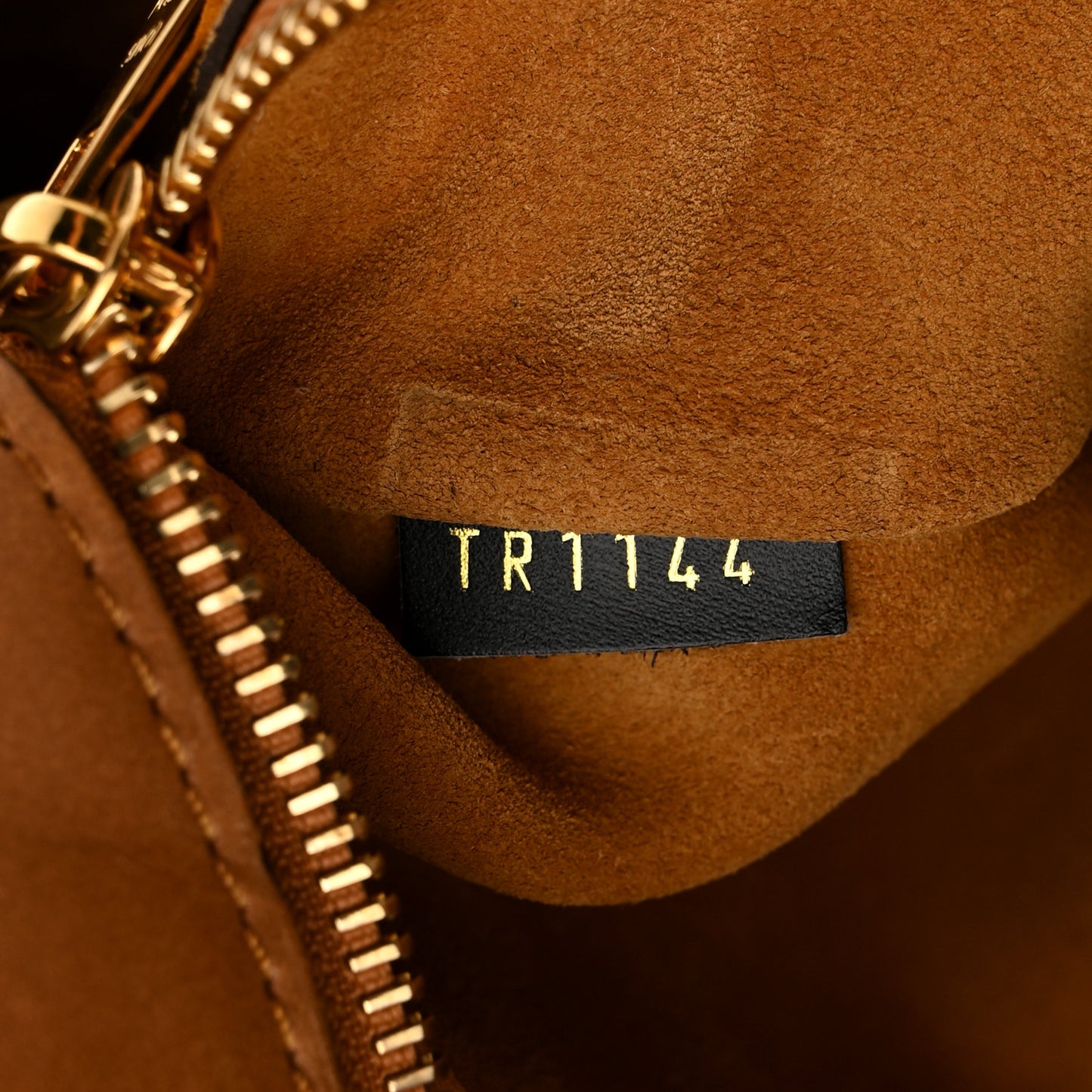 Monogram Cuir Orfevre Tote W PM Noisette