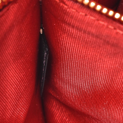 Prada Saffiano Vernice Bow Continental Wallet Rosso 8 of 9