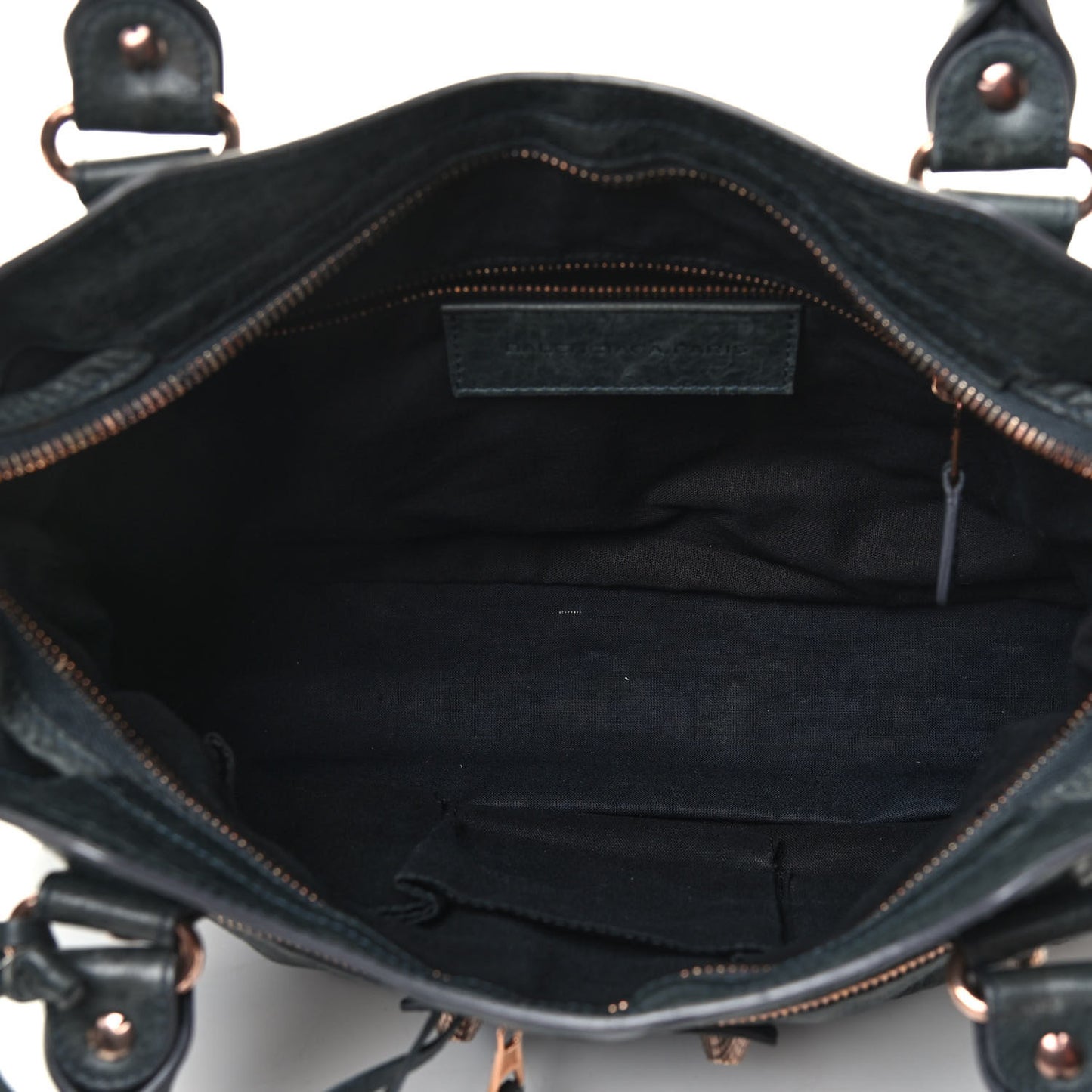 Agneau Giant 12 Rose Gold Hardware Town Anthracite