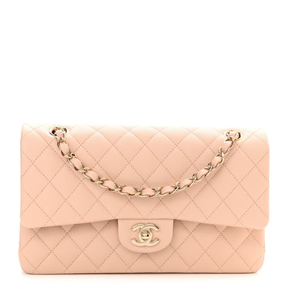 Chanel Caviar Quilted Medium Double Flap Light Beige 1 of 11