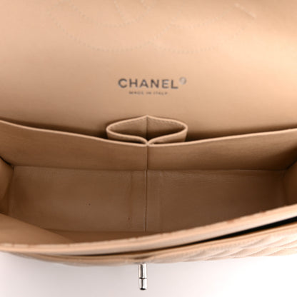 Chanel Caviar Quilted Jumbo Double Flap Beige 5 of 12