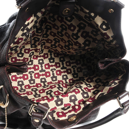 Gucci Guccissima Signature Large Sukey Tote Chocolate 5 of 7