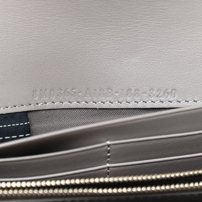 Fendi Vitello Cruise F is Fendi Continental Envelope Wallet on Chain Tortora 8 of 9