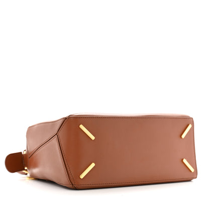 Loewe Nappa Lambskin Small Featherlight Puzzle Bag Pecan 4 of 11