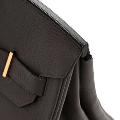 Hermes Togo Birkin 35 Etain Etain 12 of 13