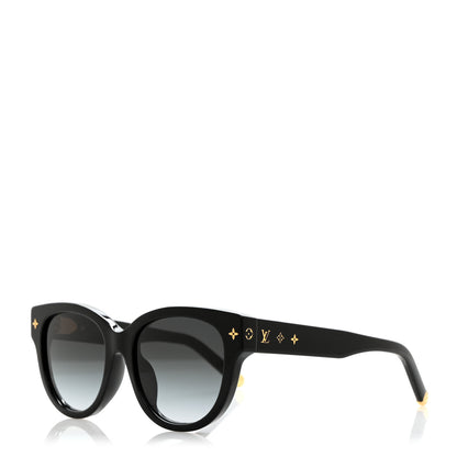Louis Vuitton Acetate My Monogram Square Sunglasses Z1526E Black 1 of 7