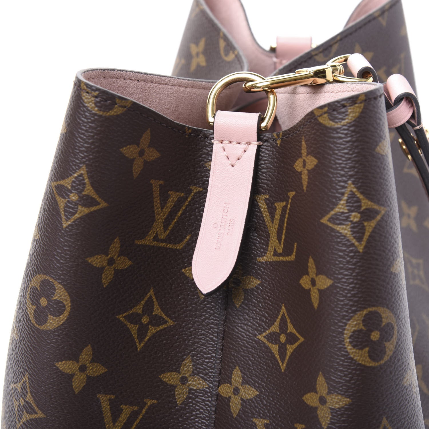 Louis Vuitton Monogram Neonoe MM Rose Poudre 9 of 11