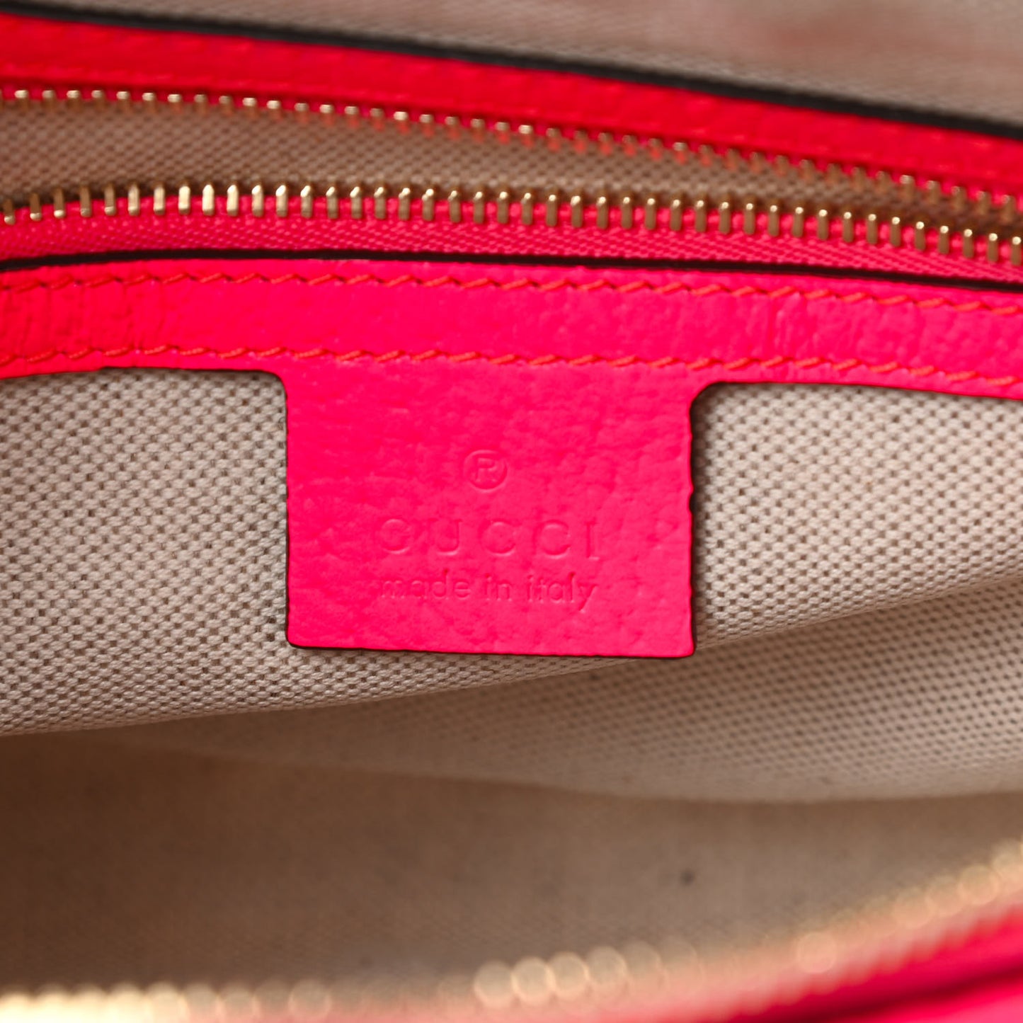 Canvas Flora Floral Shoulder Bag White Fuchsia Fluo