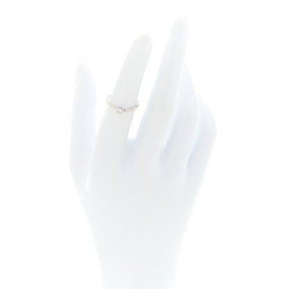 Tiffany Platinum Diamond Elsa Peretti Single-Row Wave Ring 49 4.75 2 of 4