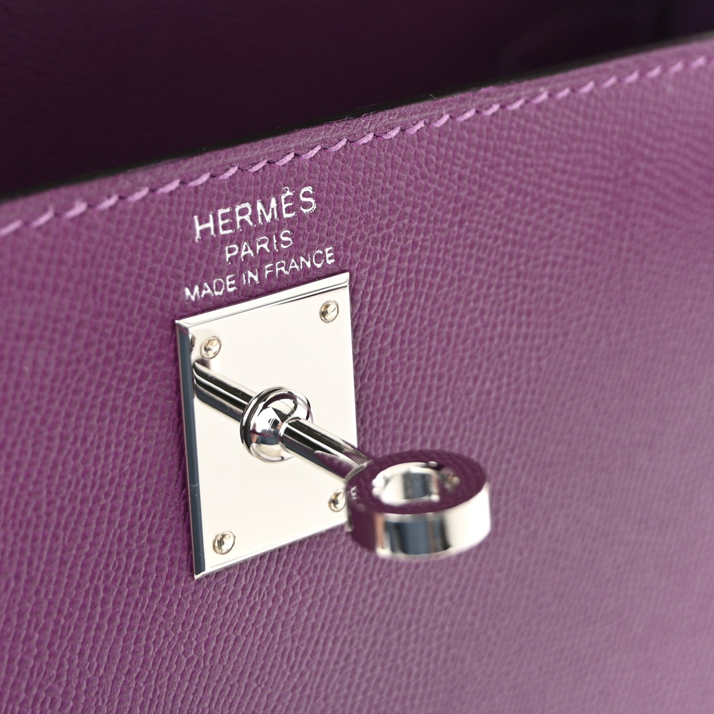 Madame Calfskin Kelly Sellier 25 Anemone