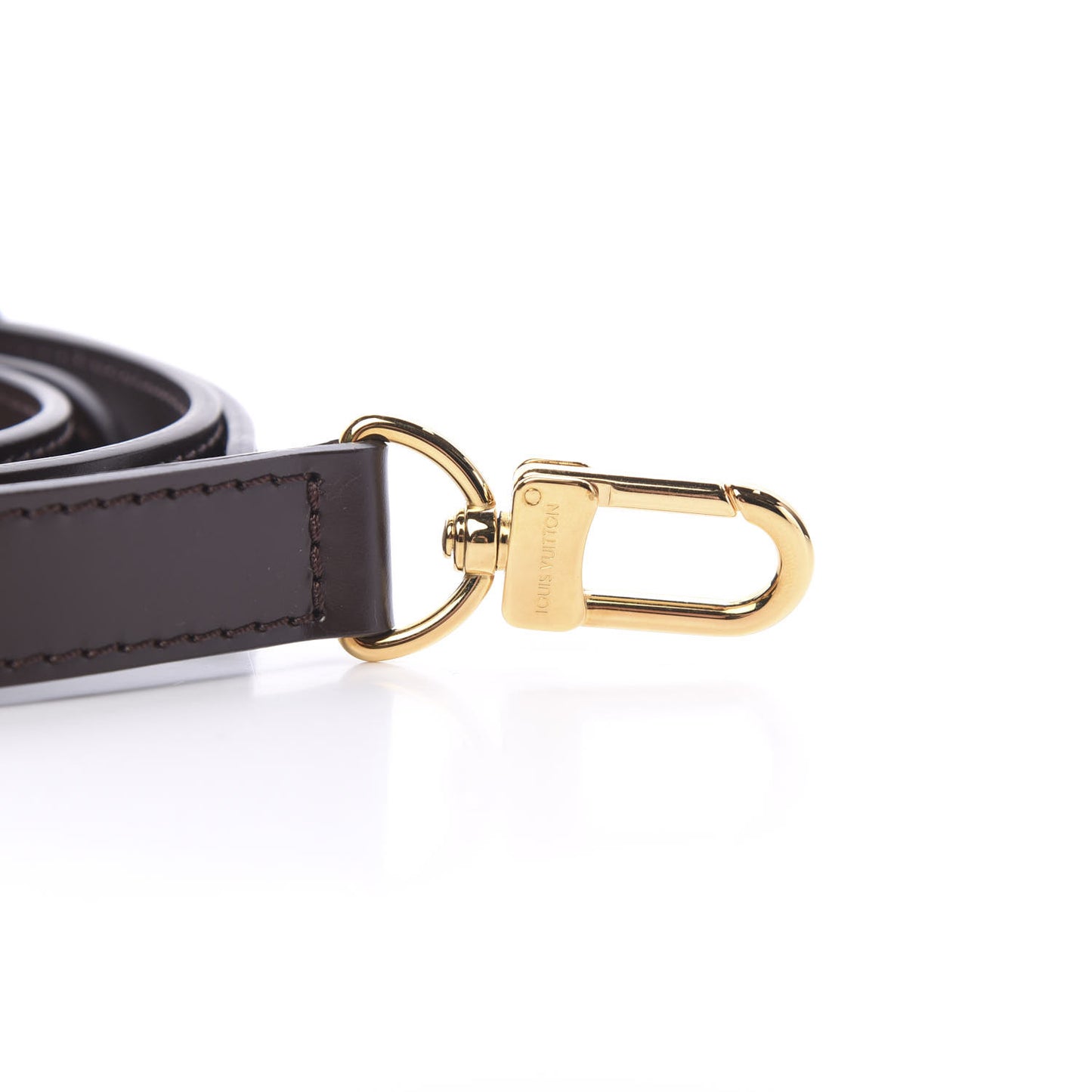 Calfskin Adjustable Speedy Bandouliere Shoulder Strap Brown