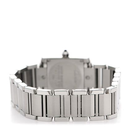Cartier Stainless Steel 20mm Tank Francaise Quartz Watch 3 of 4