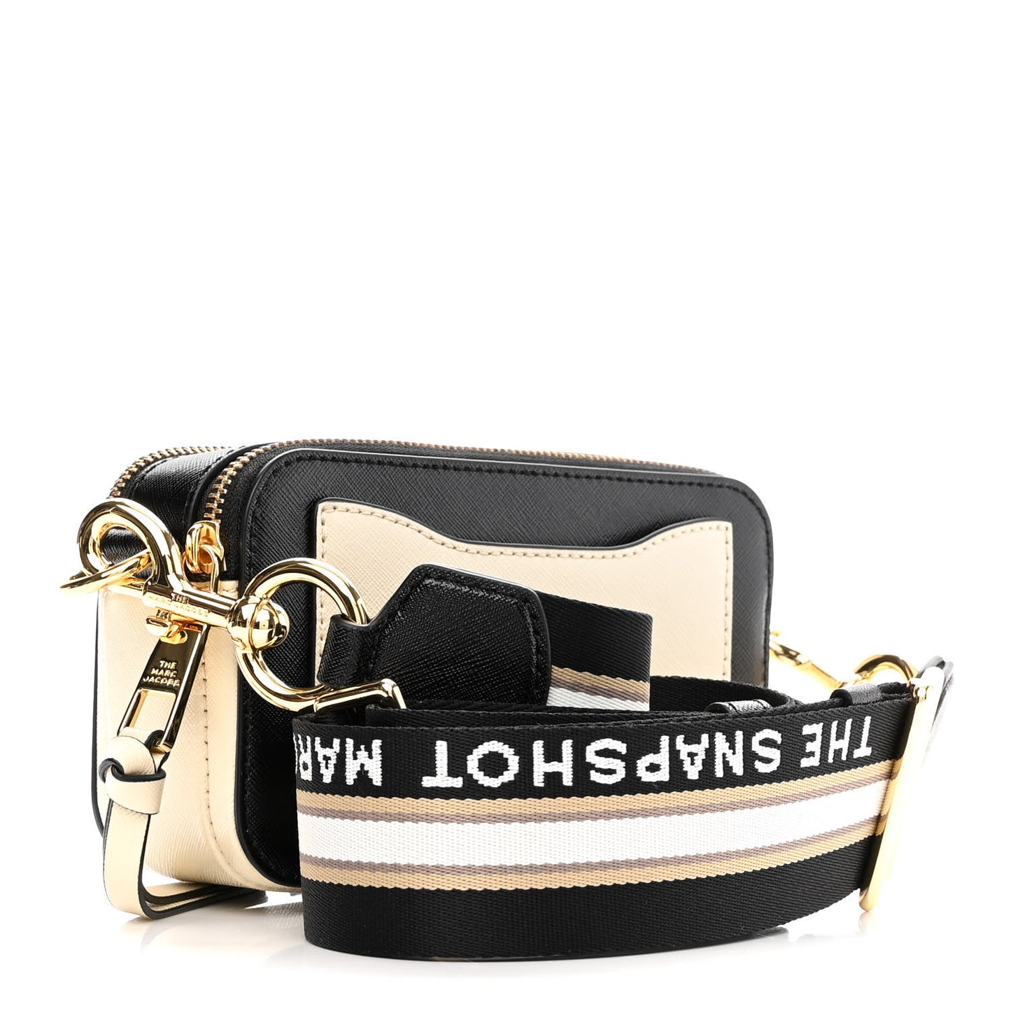 Saffiano Small Snapshot Camera Bag New Cloud White Multicolor