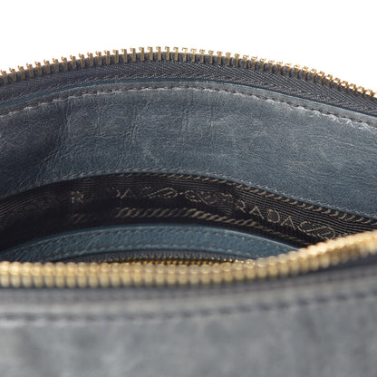 Prada Vitello Shine Shopping Satchel Avio 7 of 14