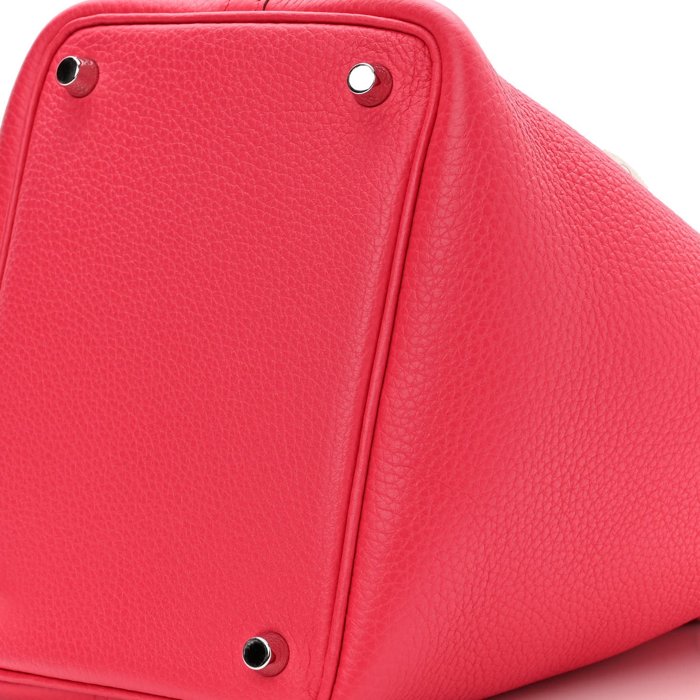 Taurillon Clemence Picotin Lock 18 PM Rose Extreme