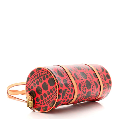 Louis Vuitton Monogram Kusama Pumpkin Dots Papillon 30 Red 4 of 10