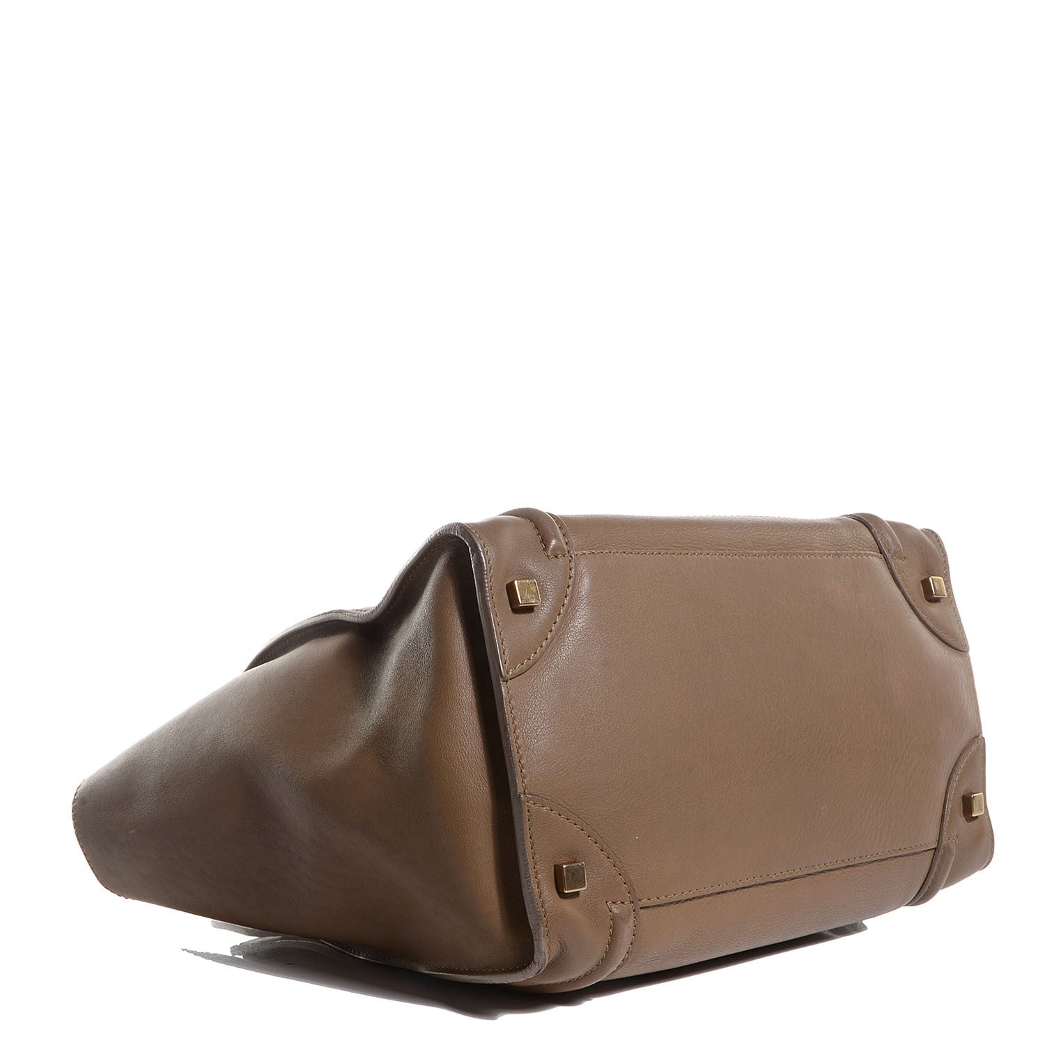 Celine Smooth Calfskin Mini Luggage Camel 4 of 9