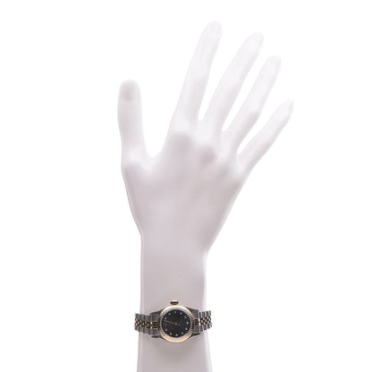 Rolex Stainless Steel 18K Yellow Gold Diamond 26mm Oyster Perpetual Datejust Watch Black 67193 2 of 6