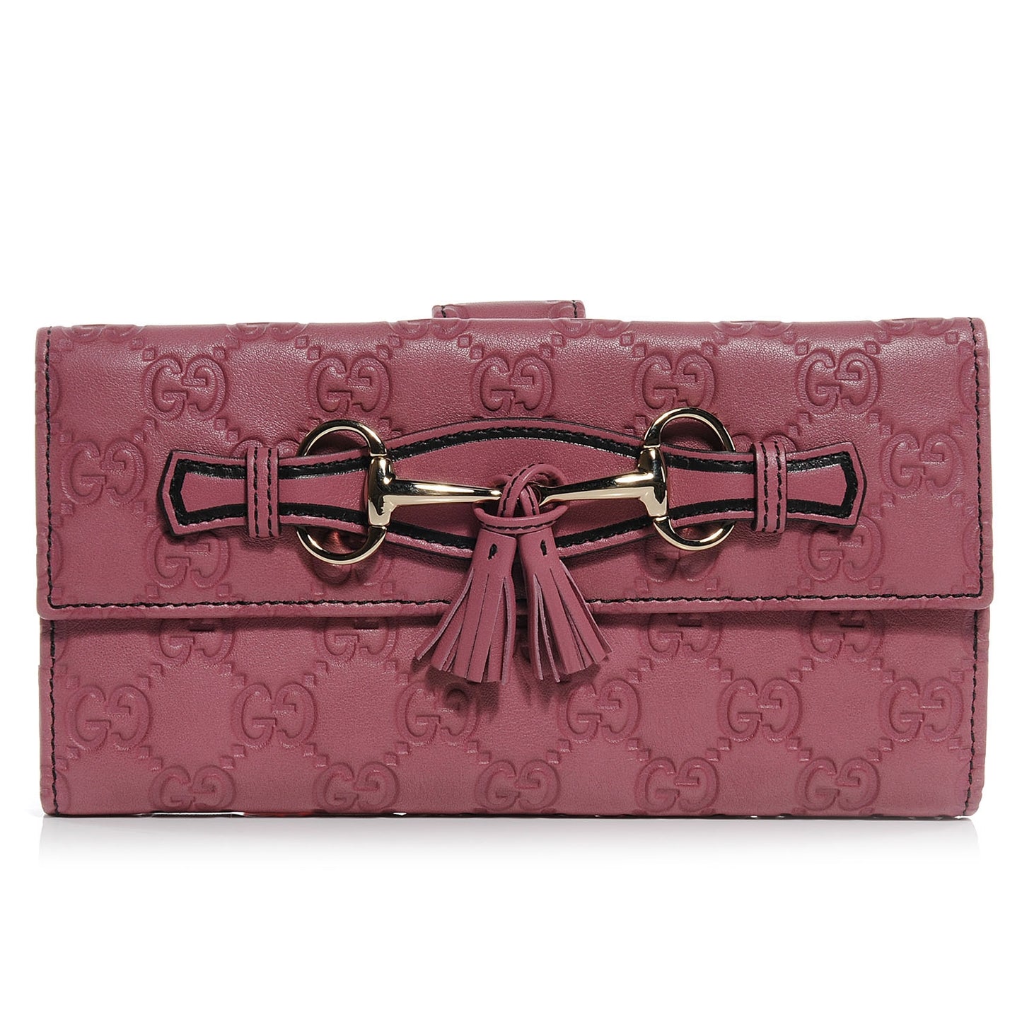 Guccissima Emily Continental Wallet Peonia Flower