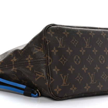 Louis Vuitton Monogram Totem Neverfull MM Magenta 9 of 10