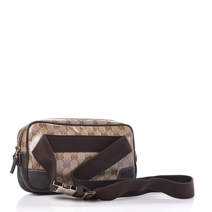 Gucci Crystal Monogram Belt Bag Brown 4 of 11