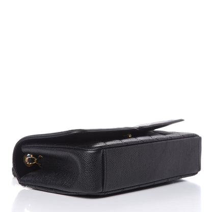 Chanel Caviar Quilted Medium CC Filigree Flap Black 4 of 11