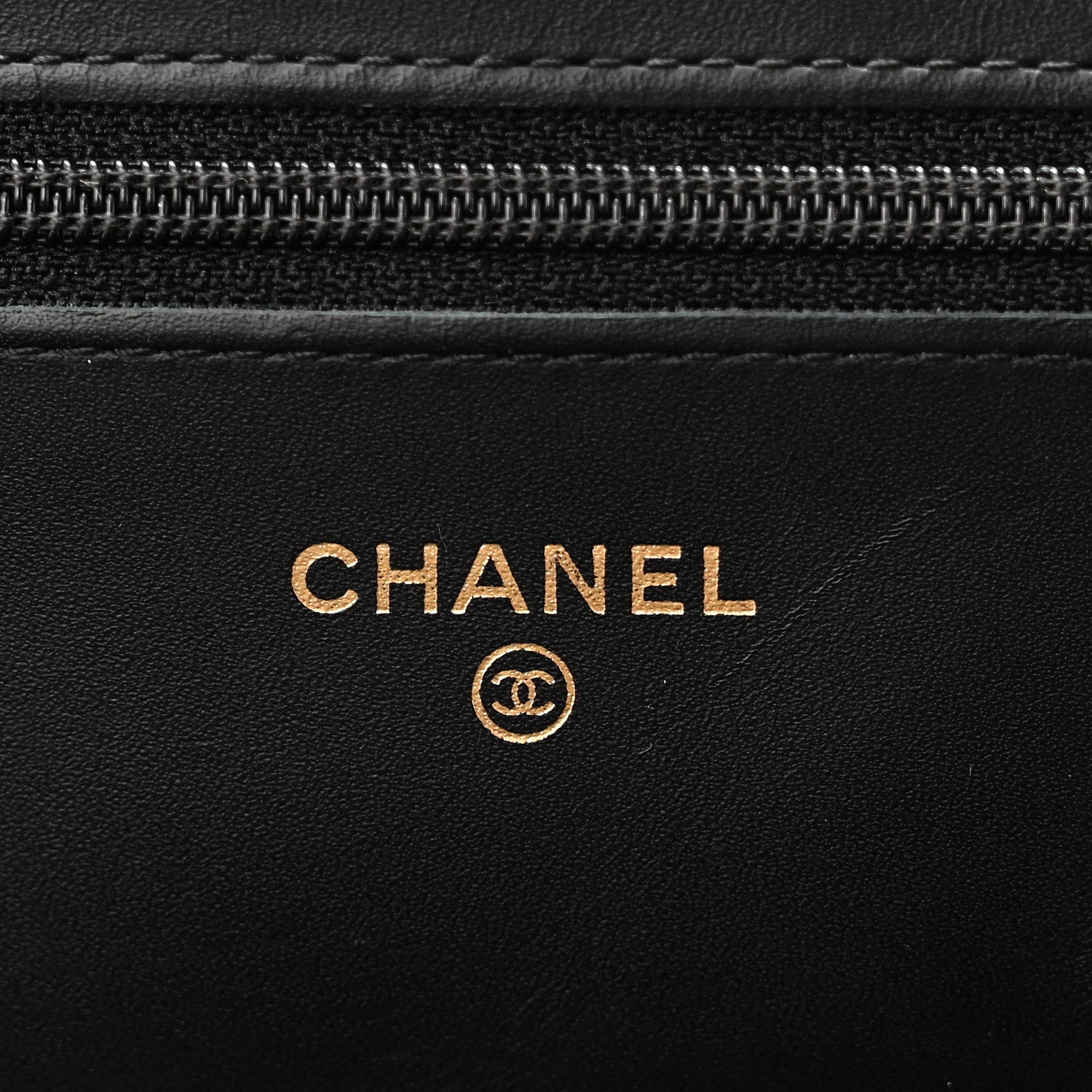 Chanel Aged Calfskin Lucky Charms Casino 2.55 Reissue Wallet on Chain WOC Black 6 of 11